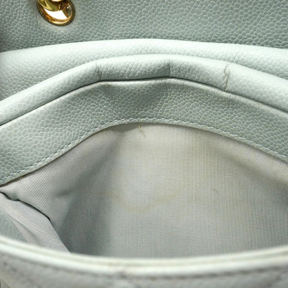 CHANEL Blue Caviar Leather Tote Bag - Picture 11 of 14